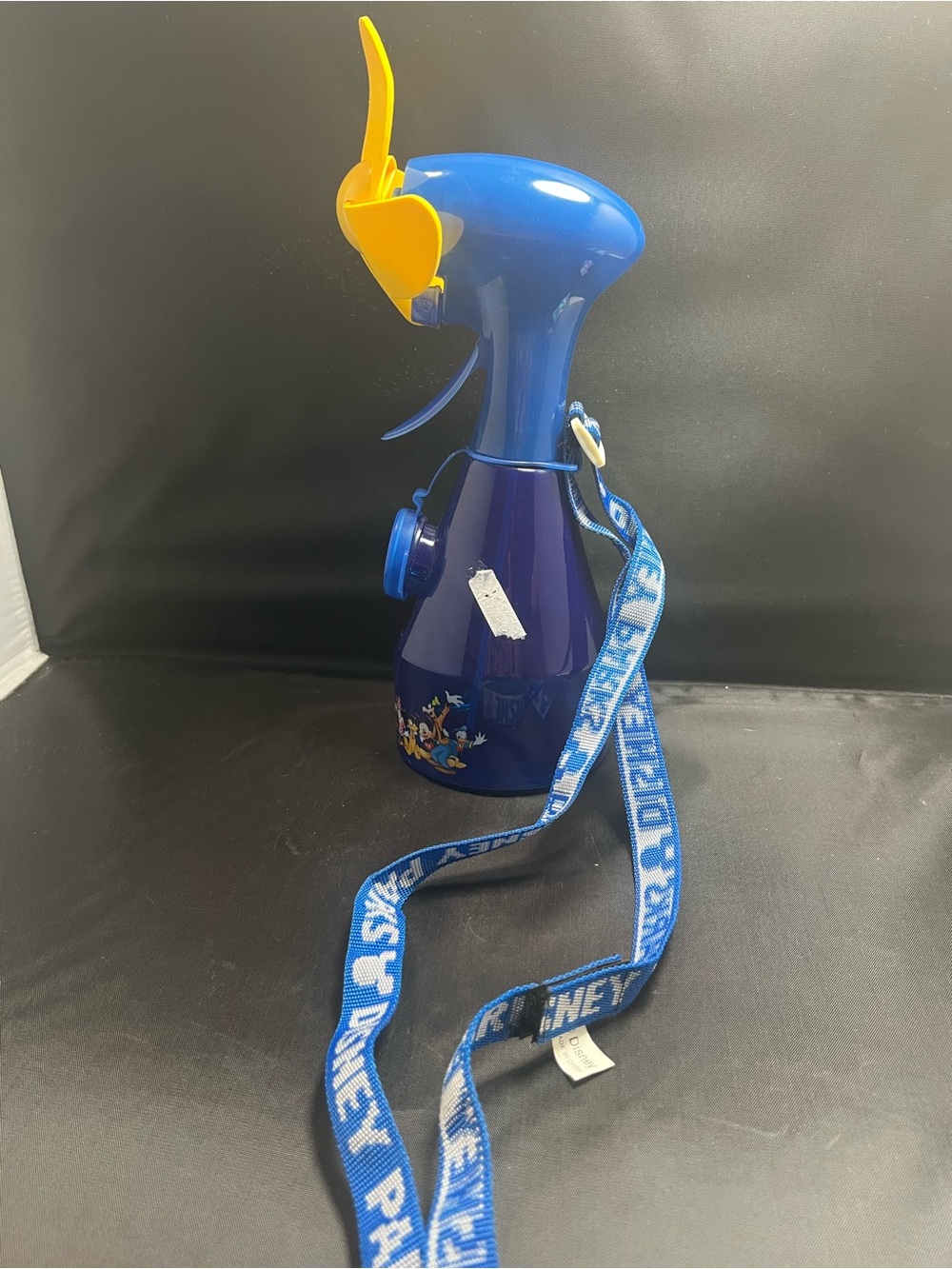 Disney Parks Mickey & Friends Handheld Water Misting Fan w/ Lanyard Strap